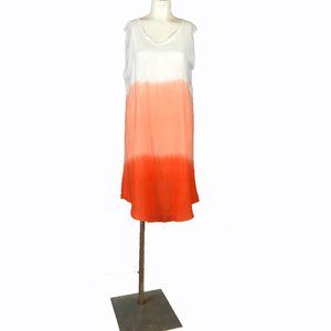 Dress Hand-dyed method, summer dress, Beachwear, A-Line dress